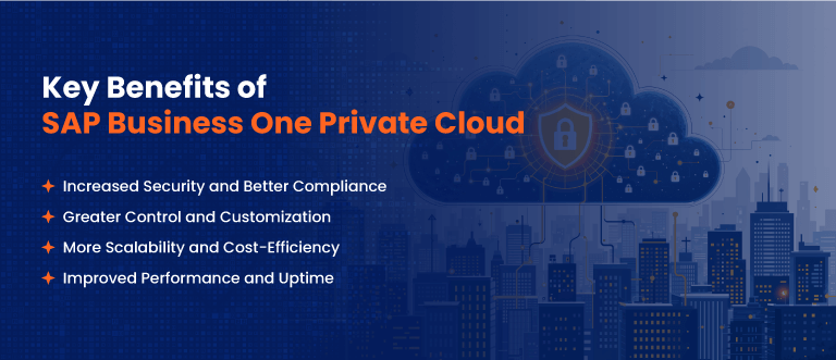 Key Benefits of SAP Business One Private Cloud